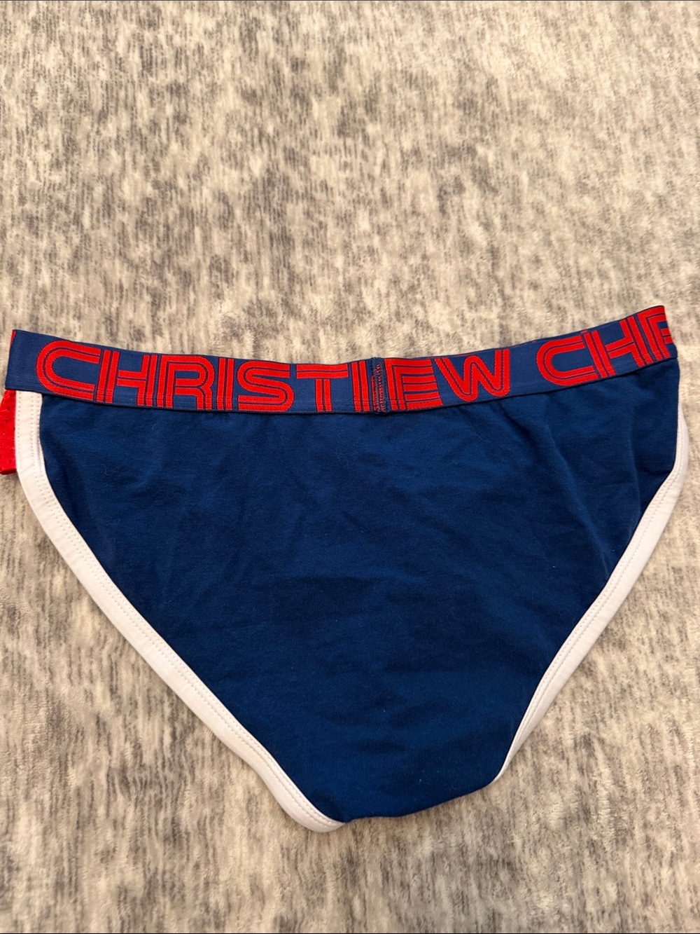 Andrew Christian Navy & Red Men's Briefs - Picture 3 of 3